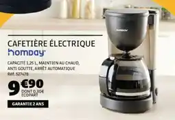 Gifi HOMPAY Cafetière électrique offre