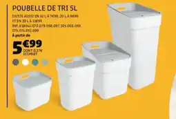Gifi Poubelle de tri offre