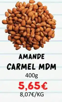 Hmarket Amande carmel mdm offre