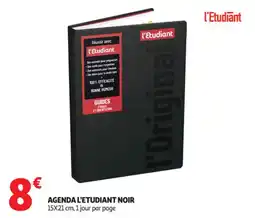 Auchan Supermarché Agenda l'etudiant noir offre
