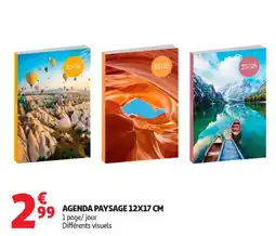 Auchan Supermarché Agenda paysage offre