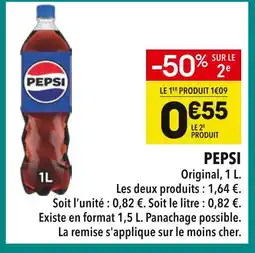 Supeco Pepsi Pepsi offre
