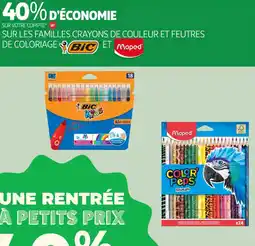 Auchan Supermarché BIC Maped offre