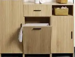 Gifi Meuble de salle de bain panier à linge offre