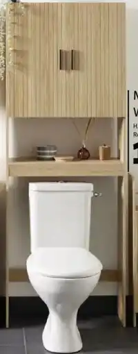 Gifi Meuble contour wc offre