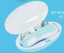 Gifi Set de manucure et pédicure offre