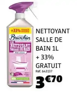 Gifi Nettoyant salle de bain offre