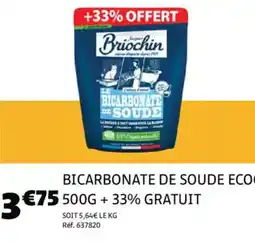 Gifi Bicarbonate de soude ecocert offre