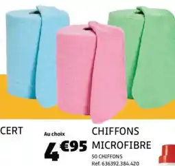Gifi Chiffons microfibre offre