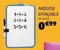 Gifi Ardoise effacable offre