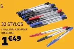 Gifi 32 stylos offre