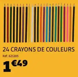 Gifi 24 crayons de couleurs offre