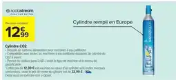 Carrefour Drive Sodastream - cylindre co2 offre