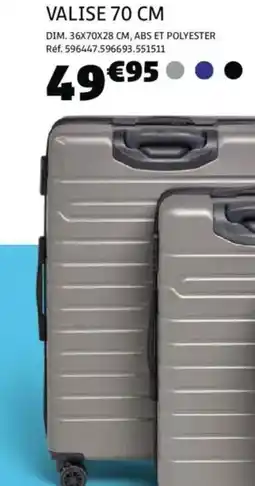 Gifi Valise 70 cm offre