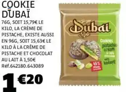 Gifi DUBAÏ Cookie offre