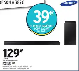 Intermarché Hyper SAMSUNG Barre de son offre