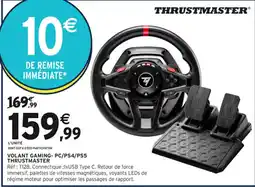 Intermarché Hyper THRUSTMASTER Volant gaming- pc/ps4/ps5 offre
