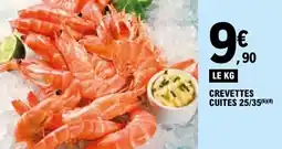 E.Leclerc Crevettes cuites offre