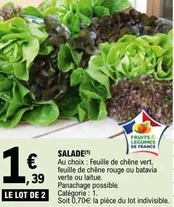 E.Leclerc Salade offre