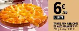 E.Leclerc Tarte aux abricots et aux amandes offre
