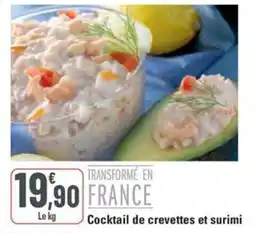 G20 Cocktail de crevettes et surimi offre