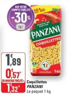G20 PANZANI Coquillettes offre