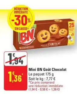 G20 BN Mini Goût Chocolat offre