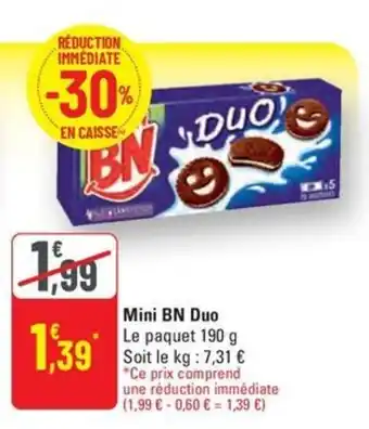 G20 BN Mini Duo offre