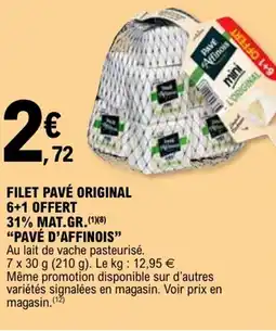 E.Leclerc Filet pavé original offre