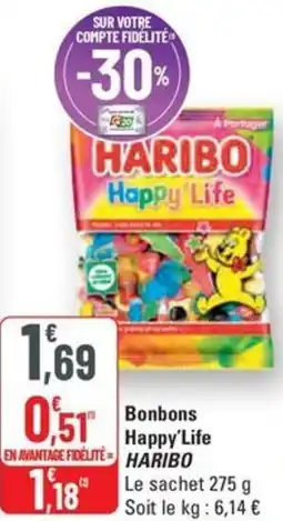 G20 HARIBO Bonbons Happy'Life offre