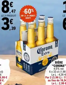E.Leclerc BIÈRE CORONA offre