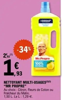 E.Leclerc Nettoyant multi-usages mr propre offre