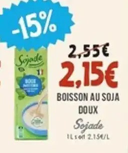 Naturalia SOJADE Boisson au soja doux offre