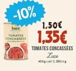 Naturalia LUCE Tomates concassées offre