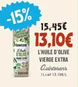 Naturalia QUINTESENS L'huile d'olive vierge extra offre