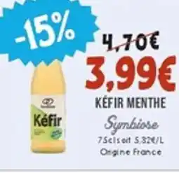 Naturalia SYMBIOSE Kefir menthe offre