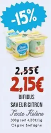 Naturalia Bifidus saveur citron offre