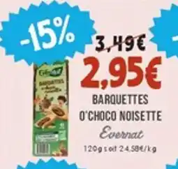 Naturalia EVERNAT Barquettes o'choco noisette offre
