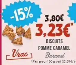 Naturalia Biscuits pomme caramel offre