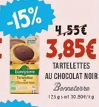 Naturalia BONNETERRE Tartelettes au chocolat noir offre