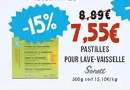 Naturalia Pastilles pour lave-vaisselle offre