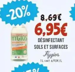 Naturalia Désinfectant sols et surfaces offre