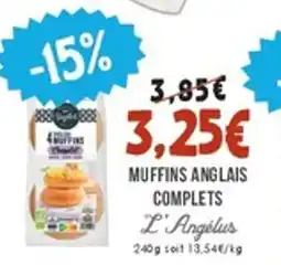 Naturalia Muffins anglais complets offre