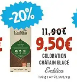 Naturalia Coloration châtain glacé offre