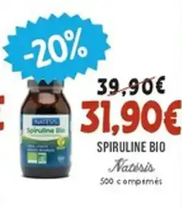 Naturalia Spiruline bio offre