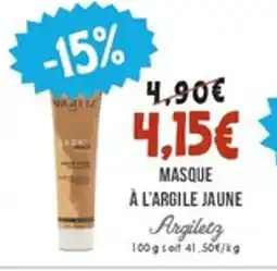 Naturalia Masque à l'argile jaune offre