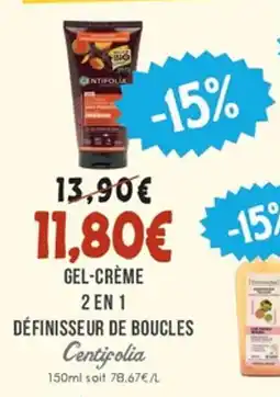 Naturalia Gel-crème définisseur de boucles offre