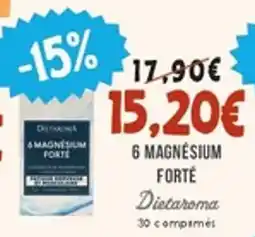 Naturalia DIETAROMA 6 magnesium forté offre