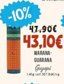 Naturalia GUYAPI Warana- guarana offre
