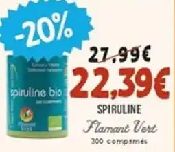 Naturalia FLAMANT VERT Spiruline offre